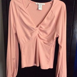 American Rag peach blouse